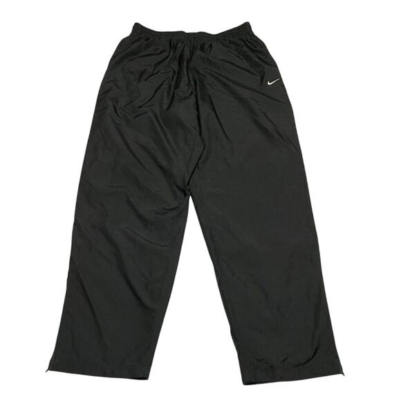 Nike Track Pants Men's Large Black Mesh Lined Windbreaker Warmup Wind 446414-012 - Picture 2 of 13